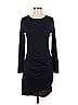 Unbranded Solid Blue Casual Dress Size S - photo 1