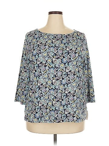 Talbots Outlet 3/4 Sleeve T-Shirt (view 1)