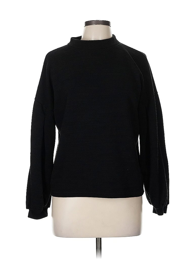PRETTYGARDEN Pre-owned Turtleneck Sweater In Black