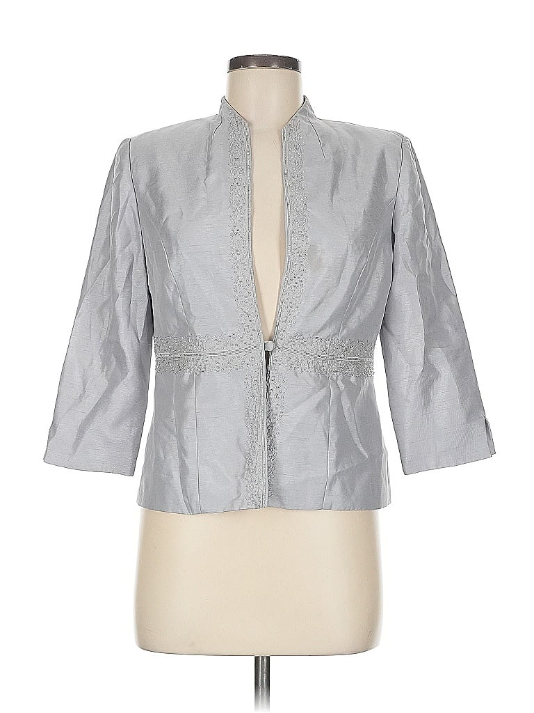 Pre-owned Jessica Howard Jacket In Silver