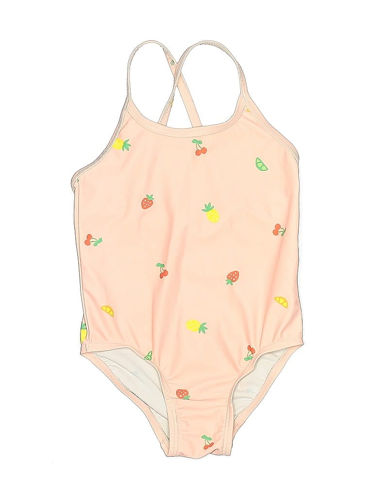 Pre-owned Old Navy Kids' One Piece Swimsuit In Pink