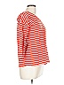 Talbots 100% Cotton Stripes Red 3/4 Sleeve T-Shirt Size L (petite) - photo 3