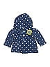 Carter's 100% Cotton Polka Dots Blue Raincoat 0-3 MO / 3 MO - photo 1