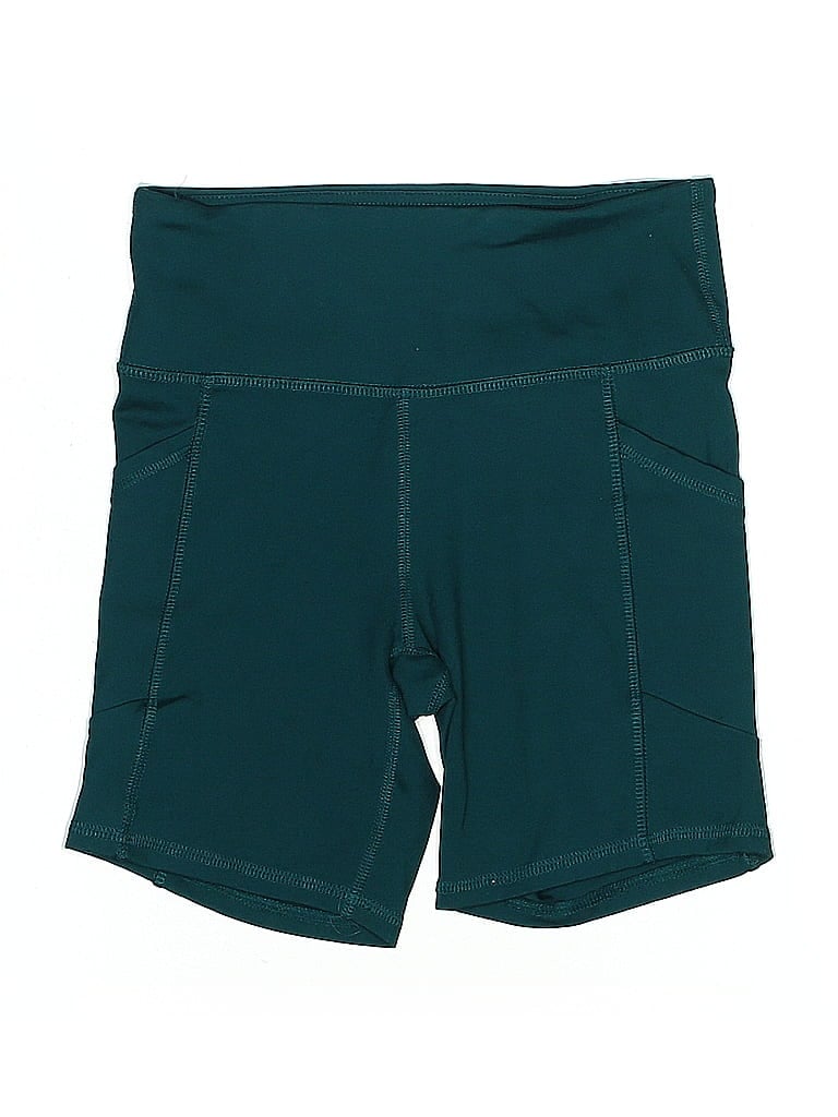 Balance Collection Solid Teal Athletic Shorts Size S - photo 1