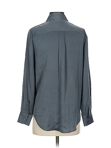 Quince Long Sleeve Silk Top (view 2)