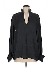 Nili Lotan Long Sleeve Silk Top