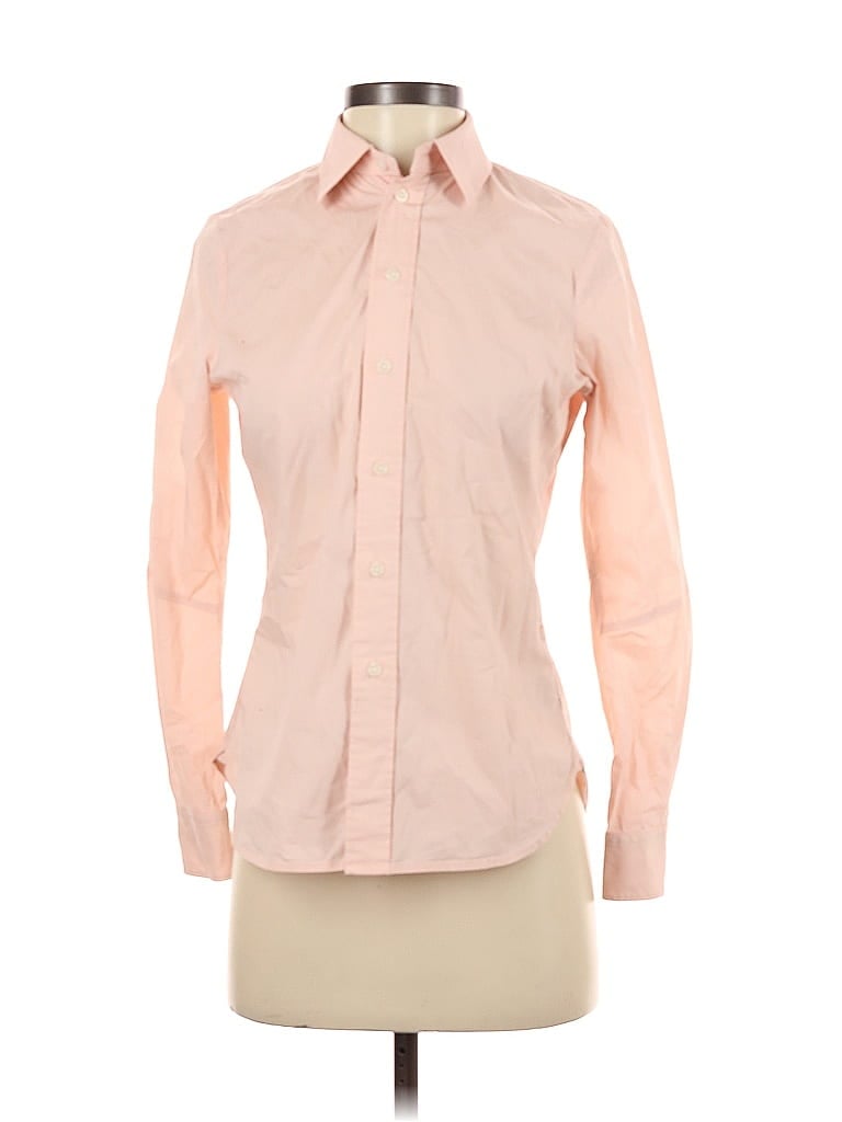 Pre-owned G-star Raw Long Sleeve Blouse In Pink