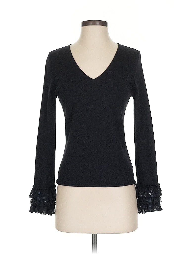 Click to view more detailed imagery on our partner's website Pre-owned Assorted Brands Wool Cardigan Sweater In Black