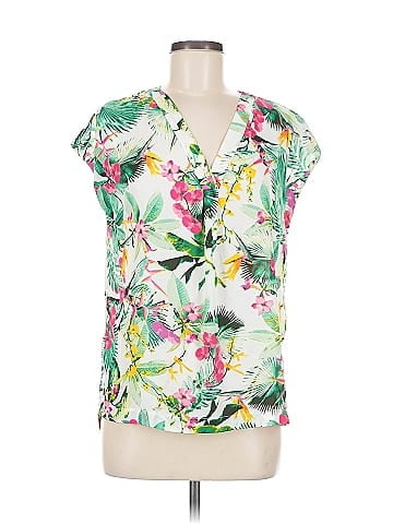 Worthington Short Sleeve Blouse (view 1)
