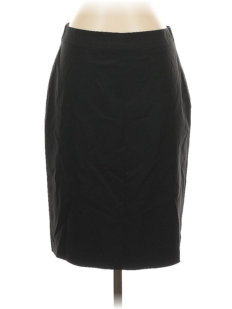 Pre-owned Banana Republic Wool Skirt In Black