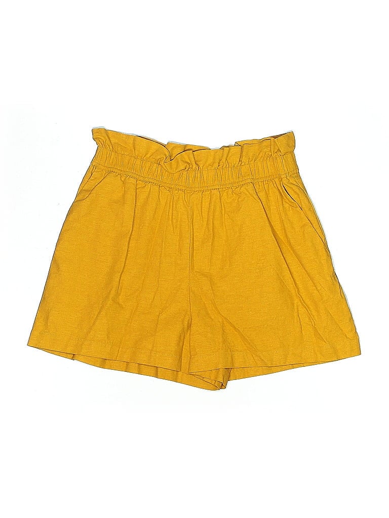 Pre-owned Express Shorts In Yellow