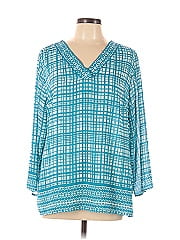 Belle By Kim Gravel 3/4 Sleeve Blouse