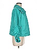 Chico's 100% Polyester Solid Teal Jacket Size Med (1) - photo 4