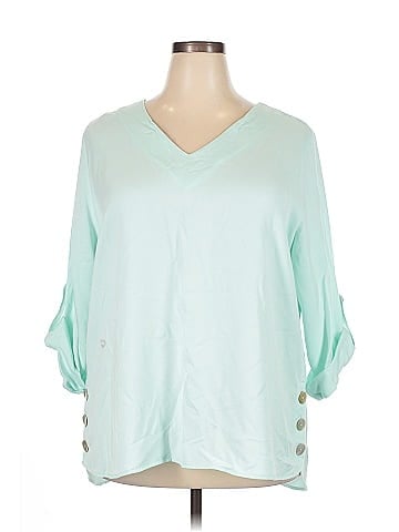 Soft Surroundings 3/4 Sleeve Blouse (view 1)