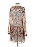 Marchesa Rose 100% Polyester Paisley Brown Cocktail Dress Size S - photo 2