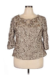 Alex Evenings 3/4 Sleeve Blouse