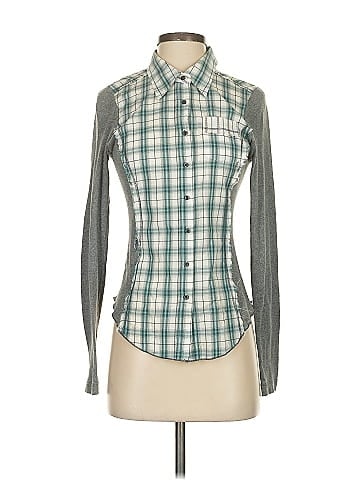 Tiny Long Sleeve Button-Down Shirt (view 1)