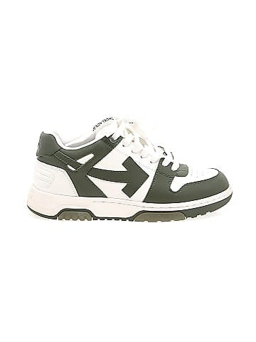 OFF-WHITE Leather Out of Office Low-Top Sneakers (view 1)