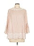 Soho JEANS NEW YORK & COMPANY 100% Rayon Pink 3/4 Sleeve Blouse Size L - photo 1