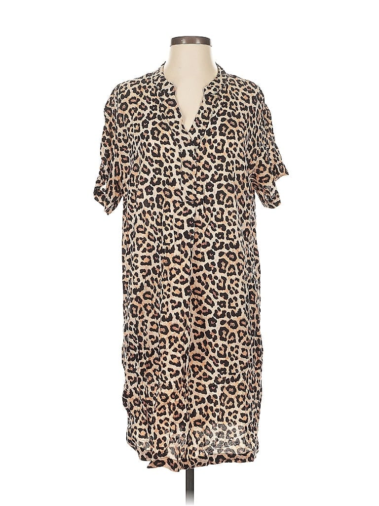 Pre-owned H&m Casual Dress In Brown