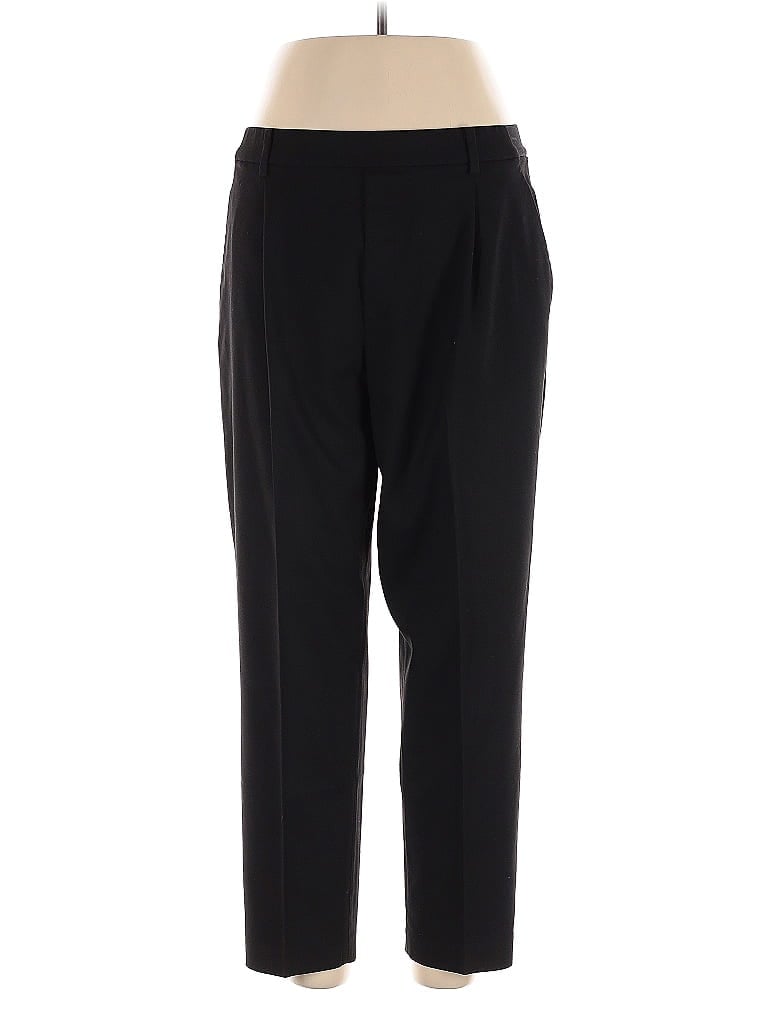 Pre-owned Uniqlo Dress Pants In Black