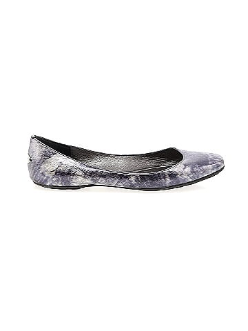 Jimmy Choo Metallic Leather Flats (view 1)