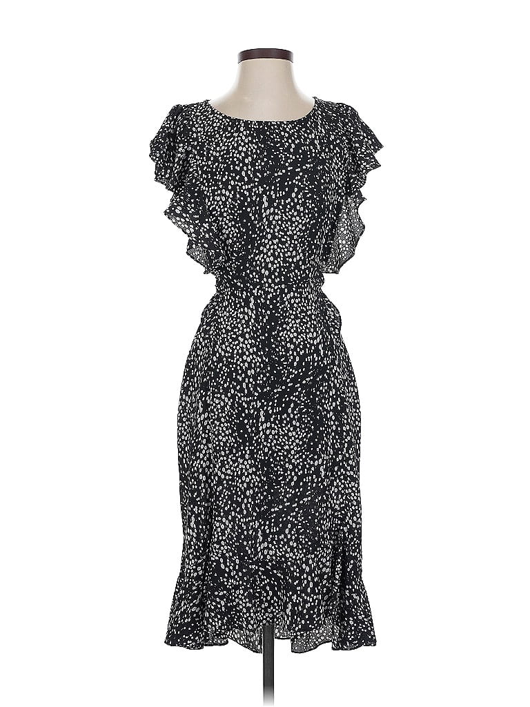 Pre-owned Max Studio Cocktail Dress In Black
