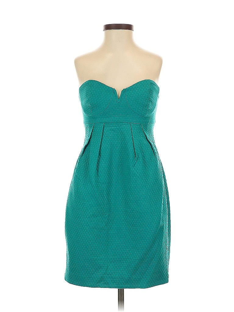 Pre-owned Asos Design Cocktail Dress In Blue