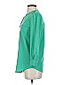 Cynthia Steffe 100% Polyester Green 3/4 Sleeve Blouse Size XS - photo 4