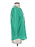 Cynthia Steffe 100% Polyester Green 3/4 Sleeve Blouse Size XS - photo 3