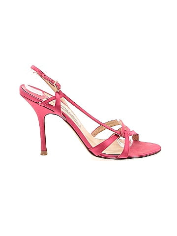 Jimmy Choo Satin Slingback Heels (view 1)
