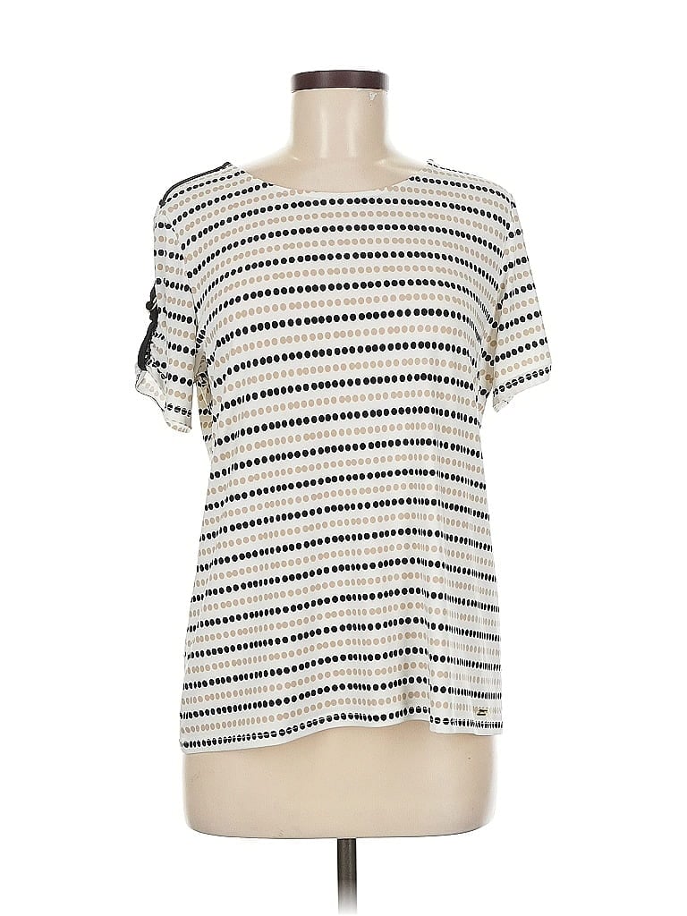 Pre-owned Calvin Klein Short Sleeve T-shirt In White