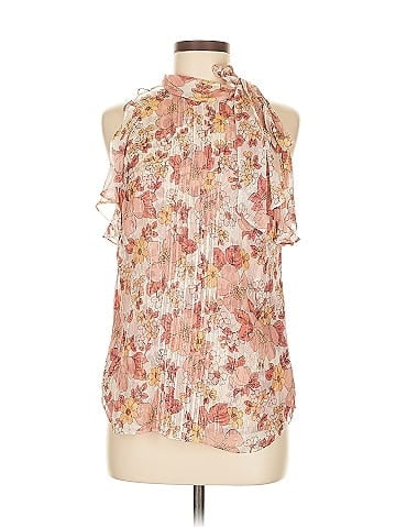 Veronica Beard Sleeveless Silk Top (view 1)
