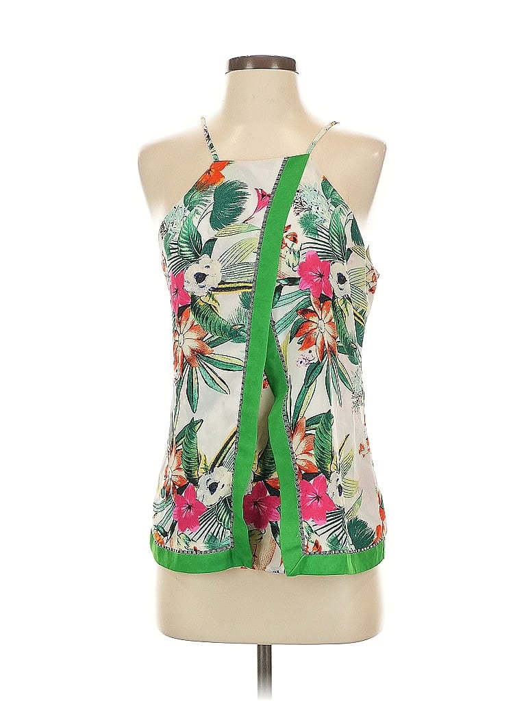 Pre-owned Soho Sleeveless Blouse In Green