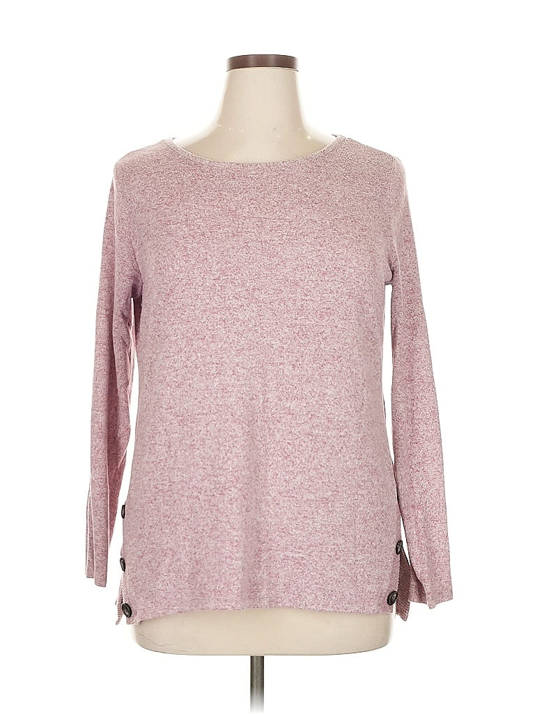 Pre-owned Apt. 9 Pullover Sweater In Pink