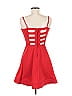 Trixxi Solid Red Cocktail Dress Size 3 - photo 2