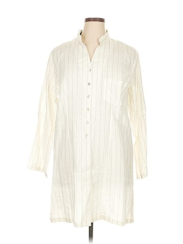 Chico's 3/4 Sleeve Button-Down Shirt (view 1)