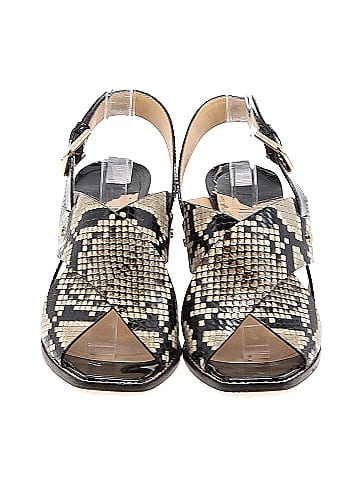 Jimmy Choo Embossed Sandals (view 2)