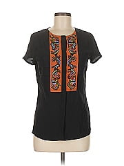 Etro Short Sleeve Silk Top