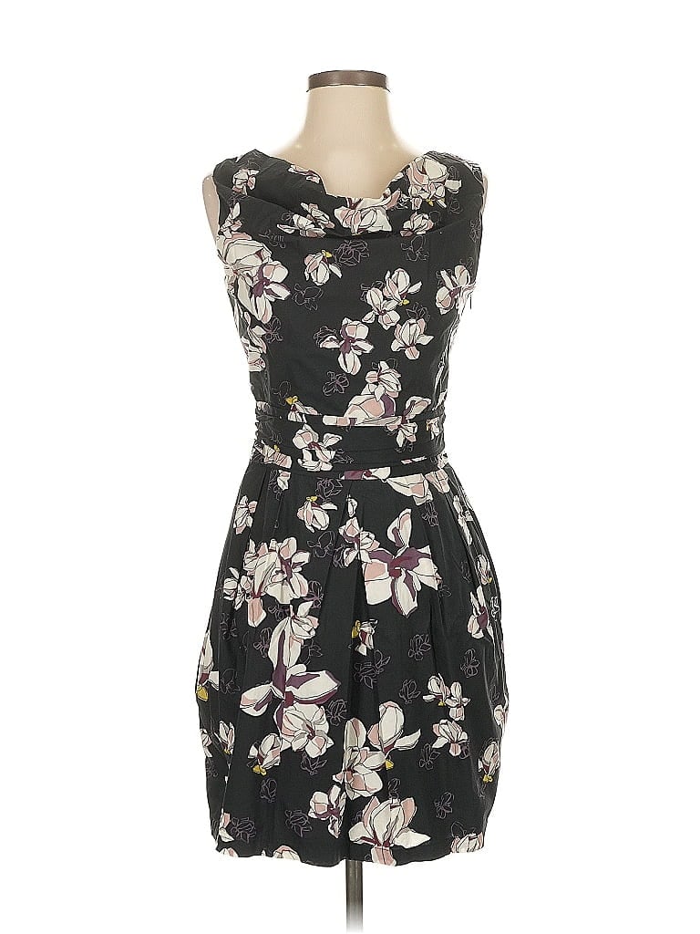 Pre-owned Hinge Cocktail Dress In Black