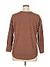 Terra & Sky Brown 3/4 Sleeve T-Shirt Size 0X - photo 2