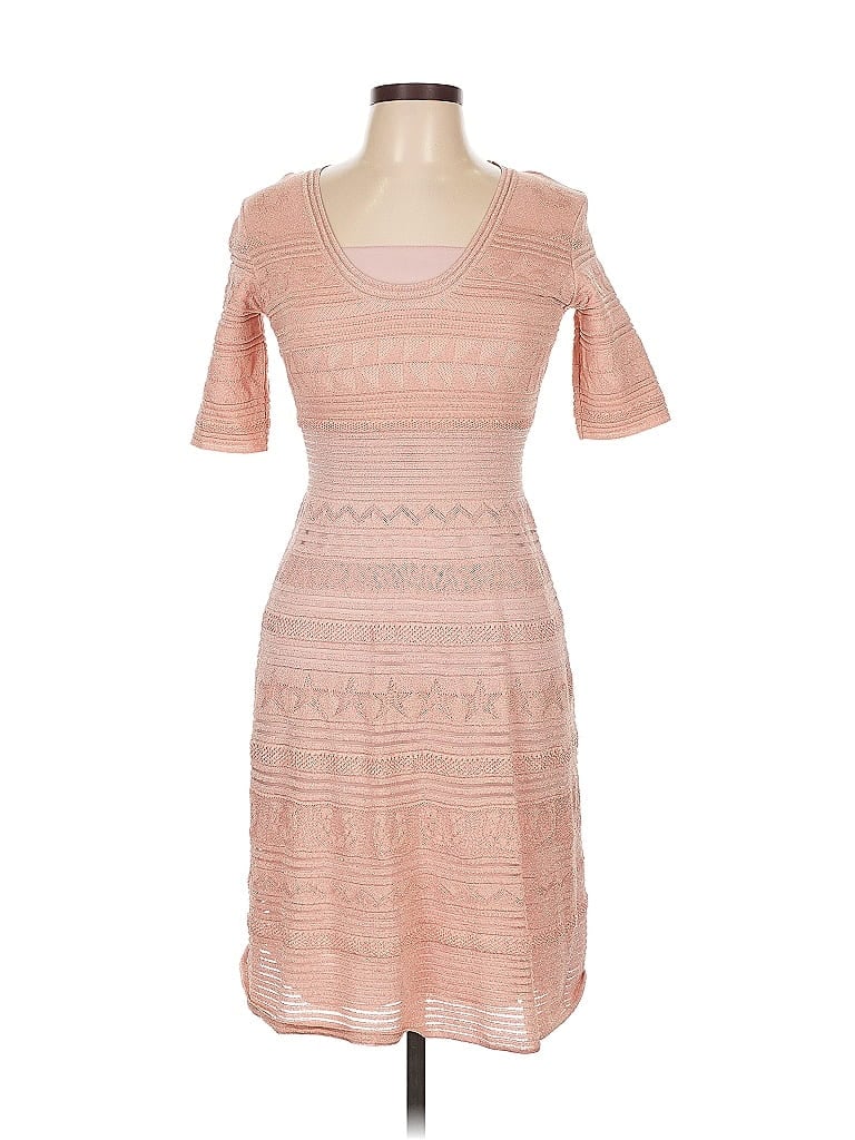 M Missoni 100% Polyester Pink Casual Dress Size EU (IT) 42 / US 6 - photo 1