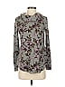 Fortune + Ivy Floral Gray Pullover Sweater Size S - photo 1