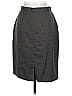 Alia Chevron-herringbone Gray Formal Skirt Size 12 - photo 2