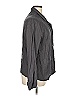 Flax 100% Linen Gray 3/4 Sleeve Button-Down Shirt Size 14 (L) - photo 4