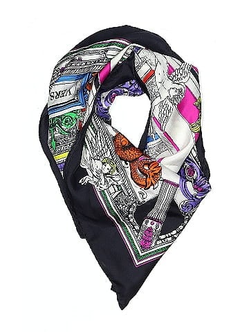 Versace Baroque Print Twill Scarf (view 1)