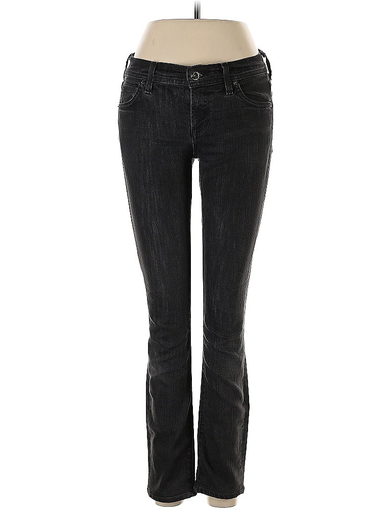 Citizens of Humanity Chevron-herringbone Black Jeans Size 26 waist - photo 1