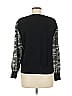 Monrow Camo Black Wool Pullover Sweater Size M - photo 2
