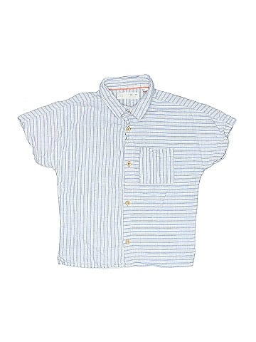 Zara Baby Short Sleeve Button-Down Shirt (view 1)