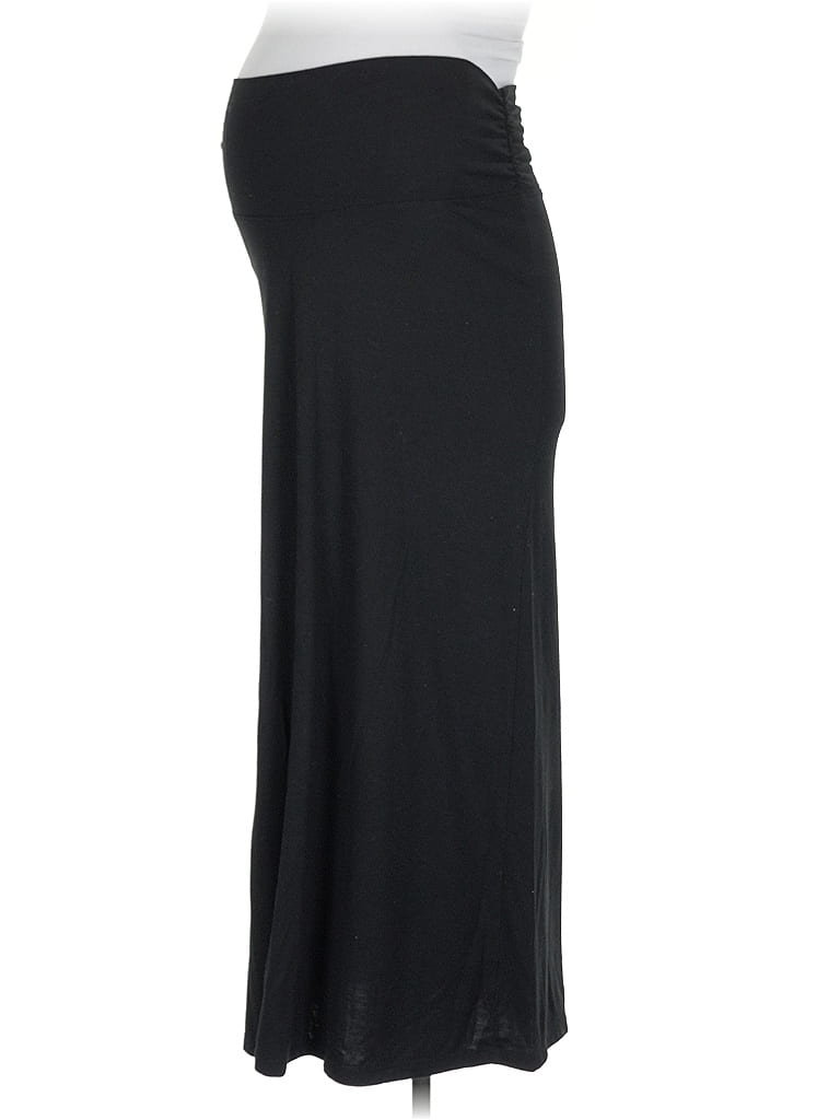 Old Navy - Maternity Solid Black Casual Skirt Size XS - photo 1